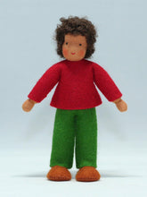 Handmade Brother Doll by Ambrosius – Eco-Friendly Wool Felt Waldorf Toy from Eco Flower Fairies LLC