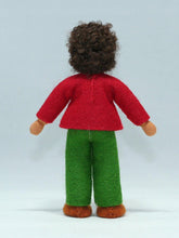 Dollhouse Brother – 4” Handmade Felt Waldorf Doll by Ambrosius