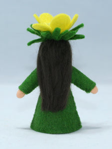 Buttercup Fairy Doll – 2.5” Handmade Felt Waldorf Decorations by Ambrosius