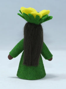 Buttercup Fairy Doll – 2.5” Handmade Felt Waldorf Decorations by Ambrosius