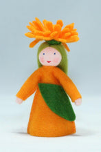 Handmade Calendula Fairy Doll by Ambrosius – Eco-Friendly Wool Felt Waldorf Toy from Eco Flower Fairies LLC