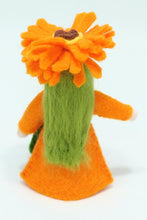 Calendula Fairy Doll – 2.5” Handmade Felt Waldorf Decoration by Ambrosius