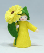 Handmade Calendula Fairy Doll by Ambrosius – Eco-Friendly Wool Felt Waldorf Toy from Eco Flower Fairies LLC