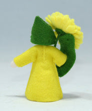 Calendula Fairy Doll – 2.5” Handmade Felt Waldorf Decoration by Ambrosius