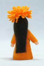 Calendula Fairy Doll – 2.5” Handmade Felt Waldorf Decoration by Ambrosius