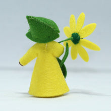 Cape Marigold Fairy Doll – 2.5” & 3” Handmade Felt Waldorf Decorations by Ambrosius