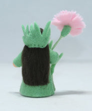 Carnation Fairy Doll – 2.5” Handmade Felt Waldorf Decoration by Ambrosius