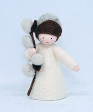 Handmade Catkin Fairy Doll by Ambrosius – Eco-Friendly Wool Felt Waldorf Toy from Eco Flower Fairies LLC