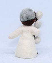 Catkin Fairy Doll – 2.5” Handmade Felt Waldorf Decoration by Ambrosius