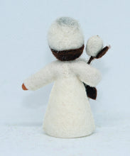 Catkin Fairy Doll – 2.5” Handmade Felt Waldorf Decoration by Ambrosius