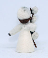 Catkin Fairy Doll – 2.5” Handmade Felt Waldorf Decoration by Ambrosius