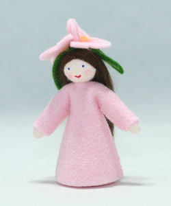 Handmade Cherry Blossom Fairy Doll by Ambrosius – Eco-Friendly Wool Felt Waldorf Toy from Eco Flower Fairies LLC