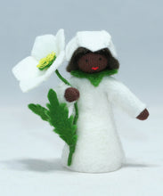 Handmade Christmas Rose Fairy Doll by Ambrosius – Eco-Friendly Wool Felt Waldorf Toy from Eco Flower Fairies LLC
