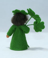 Clover Fairy Doll – 2.5” & 3" Handmade Felt Waldorf Decorations by Ambrosius