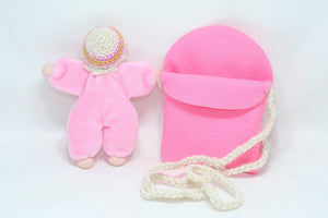 Cuddle Baby Doll – 4” Handmade Felt Waldorf Accessory by Ambrosius