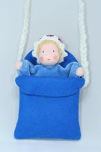 Handmade Cuddle Baby Doll by Ambrosius – Eco-Friendly Wool Felt Waldorf Toy from Eco Flower Fairies LLC
