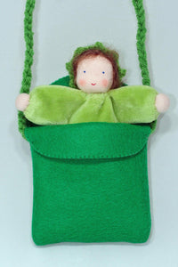 Handmade Cuddle Baby Doll by Ambrosius – Eco-Friendly Wool Felt Waldorf Toy from Eco Flower Fairies LLC