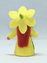 Daffodil Fairy Doll – 2.5” & 3" Handmade Felt Waldorf Decorations by Ambrosius