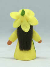 Daffodil Fairy Doll – 2.5” & 3" Handmade Felt Waldorf Decorations by Ambrosius