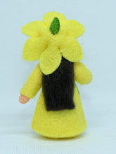 Daffodil Fairy Doll – 2.5” & 3" Handmade Felt Waldorf Decorations by Ambrosius