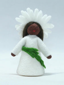 Handmade Daisy Fairy Doll by Ambrosius – Eco-Friendly Wool Felt Waldorf Toy from Eco Flower Fairies LLC
