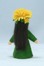 Dandelion Fairy Doll – 2.5” Handmade Felt Waldorf Decoration by Ambrosius