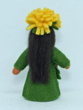 Dandelion Fairy Doll – 2.5” Handmade Felt Waldorf Decoration by Ambrosius