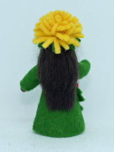 Dandelion Fairy Doll – 2.5” Handmade Felt Waldorf Decoration by Ambrosius