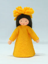 Handmade Desert Marigold Fairy Doll by Ambrosius – Eco-Friendly Wool Felt Waldorf Toy from Eco Flower Fairies LLC