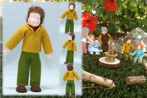 Waldorf Father Doll | Waldorf Doll Shop | Eco Flower Fairies | Handmade by Ambrosius
