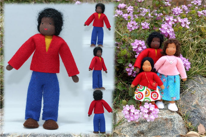Waldorf Father Doll | Waldorf Doll Shop | Eco Flower Fairies | Handmade by Ambrosius