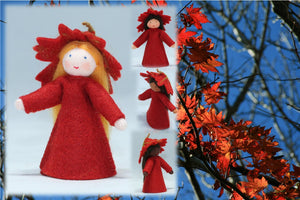 Maple Fairy | Waldorf Doll Shop | Eco Flower Fairies | Handmade by Ambrosius