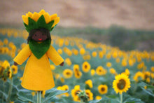 Sunflower Fairy | Waldorf Doll Shop | Eco Flower Fairies | Handmade by Ambrosius