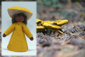 Mushroom Prince | Waldorf Doll Shop | Eco Flower Fairies | Handmade by Ambrosius