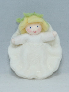 Handmade Flower Baby Fairy Doll by Ambrosius – Eco-Friendly Wool Felt Waldorf Toy from Eco Flower Fairies LLC