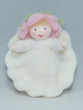 Handmade Flower Baby Fairy Doll by Ambrosius – Eco-Friendly Wool Felt Waldorf Toy from Eco Flower Fairies LLC
