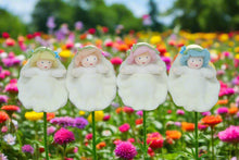 Flower Baby Doll – 2” Handmade Felt Waldorf Decoration by Ambrosius