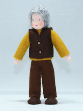 Handmade Grandfather Doll by Ambrosius – Eco-Friendly Wool Felt Waldorf Toy from Eco Flower Fairies LLC