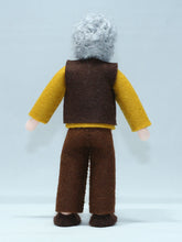 Dollhouse Grandfather – 5” Handmade Felt Waldorf Doll by Ambrosius