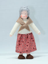 Handmade Grandmother Doll by Ambrosius – Eco-Friendly Wool Felt Waldorf Toy from Eco Flower Fairies LLC