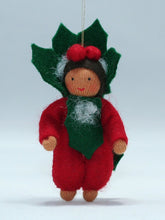 Handmade Holly Baby Doll by Ambrosius – Eco-Friendly Wool Felt Waldorf Toy from Eco Flower Fairies LLC