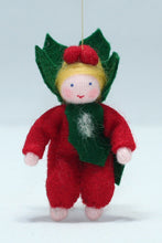 Handmade Holly Baby Doll by Ambrosius – Eco-Friendly Wool Felt Waldorf Toy from Eco Flower Fairies LLC