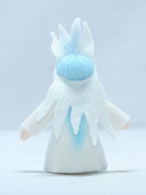 Ice Fairy Doll – 2.5" & 3" Handmade Felt Waldorf Decorations by Ambrosius