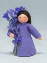 Handmade Lavender Fairy Doll by Ambrosius – Eco-Friendly Wool Felt Waldorf Toy from Eco Flower Fairies LLC