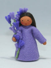 Handmade Lavender Fairy Doll by Ambrosius – Eco-Friendly Wool Felt Waldorf Toy from Eco Flower Fairies LLC