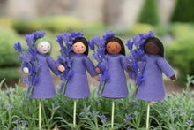 Handmade Lavender Fairy Doll by Ambrosius – Eco-Friendly Wool Felt Waldorf Toy from Eco Flower Fairies LLC