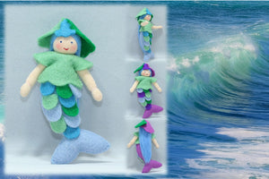 Mermaid Princess | Waldorf Doll Shop | Eco Flower Fairies | Handmade by Ambrosius
