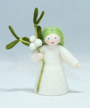 Handmade Mistletoe Fairy Doll by Ambrosius – Eco-Friendly Wool Felt Waldorf Toy from Eco Flower Fairies LLC