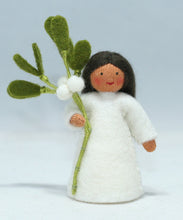 Handmade Mistletoe Fairy Doll by Ambrosius – Eco-Friendly Wool Felt Waldorf Toy from Eco Flower Fairies LLC