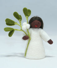 Handmade Mistletoe Fairy Doll by Ambrosius – Eco-Friendly Wool Felt Waldorf Toy from Eco Flower Fairies LLC